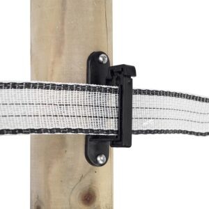 Gallagher PowerLine Tape Insulator 20-40mm (pack of 25)