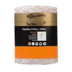 Gallagher Vidoflex 9 TurboLine Plus (white, 200 metres)