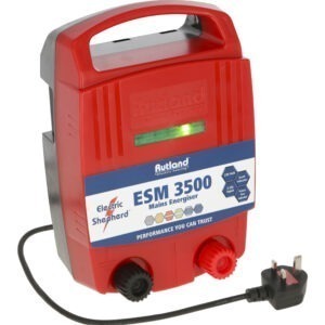 Rutland ESM 3500 Mains Energiser 3.5 Joules Stores / 2.5 Joules Output