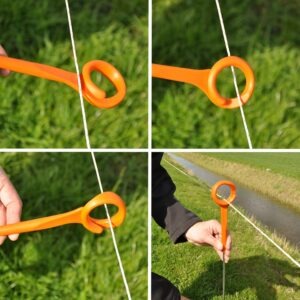 Gallagher Ring top post (1.00 metre, pack of 10) - Image 5
