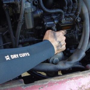 Dry Cuffs - Neoprene Arm Protection (Black / Pink) - Image 4