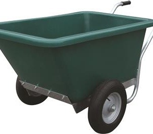 JFC Green Twin Wheeled Barrow