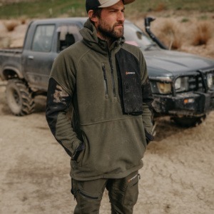 Bushbuck Frontier Windproof Fleece Pullover - Image 11
