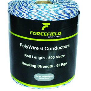 Forcefield 500mtr 6 strand polywire