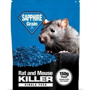 Sapphire Grain Rat Bait - 150gm