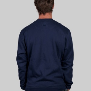 Bushbuck Rise Crew Sweatshirt - Navy - Image 9