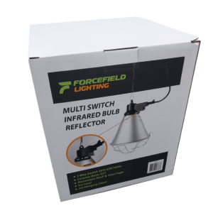 Infrared Heatlamp With Reflector and Dimmer / Multiswitch