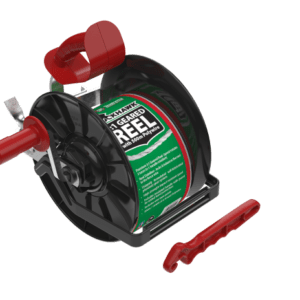 Strainrite Black Hawk Pre Loaded Geared Reel With 500Mtr Polywire