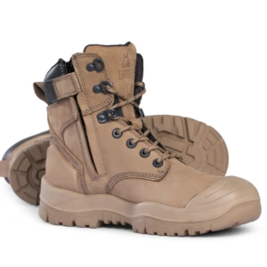 Mongrel 561 Side Zip Safety Boots - STONE - Image 3